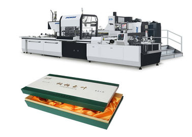 High Efficient Paper Box Forming Machine , Shirt Cardboard Box Folding Machine